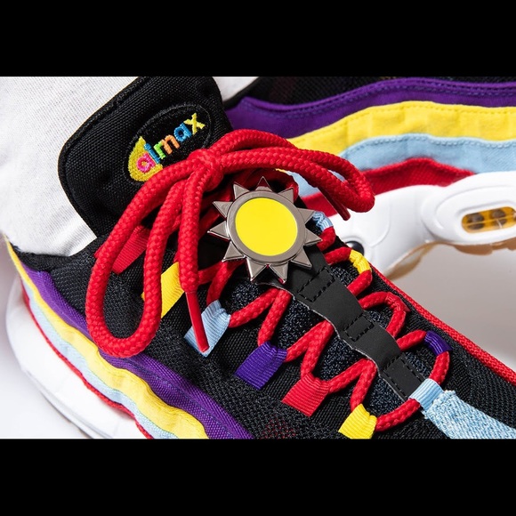 Nike Air Max 95 multi - Blue denim/chrome yellow - Picture 6 of 11